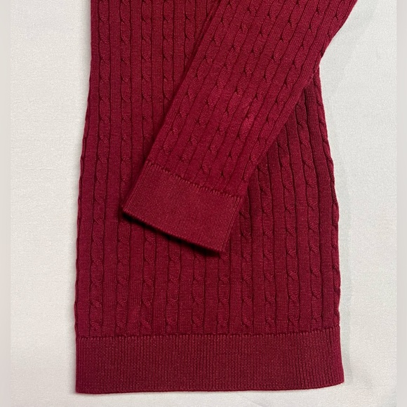 Tommy Hilfiger Women's Long Sleeve Cable Knit Sweater NWT - Picture 5 of 5